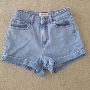 Pacsun high-waisted mom shorts